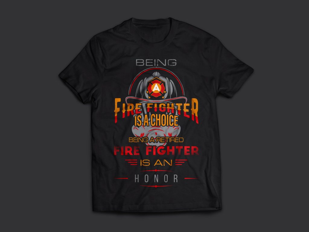 Fire fighter t-shirt